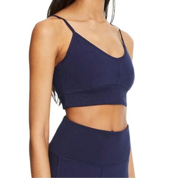 Bandier x Sincerely Jules The Meadow Bra In Navy Blue Size Large - Picture 4 of 6